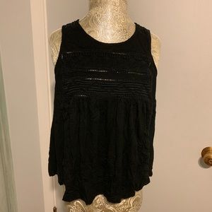 {O’Neill} black embroidered tank